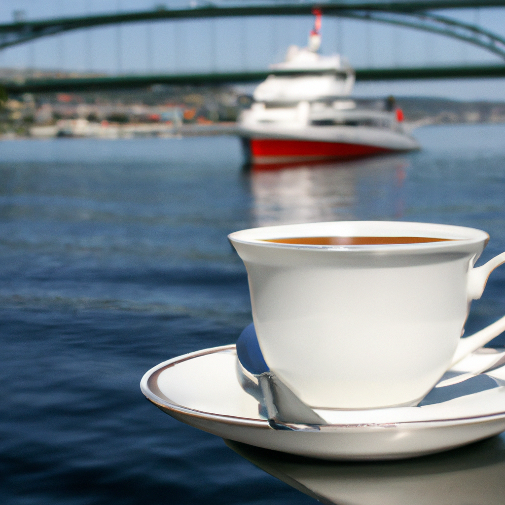 Kaffee auf einem Schiff