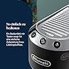 De'Longhi Dedica Style - Perfetto Kompakte Siebträgermaschine Espressomaschine mit Tasten, manuellem Milchaufschäumer für Espresso und Cappuccino, ESE Pad geeignet, 15cm breit, Schwarz (EC685.BK)